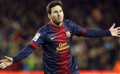 ФК "Барселона" опубликовал видео с игрой 15-летнего Лионеля Месси