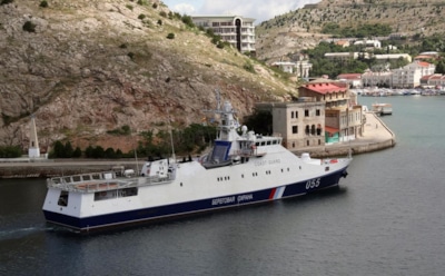 В Крыму задержали украинское судно "Рыбак Херсона"