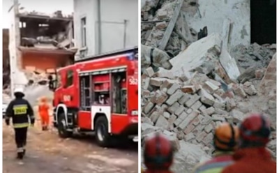 В польском Cвебодзице рухнул жилой дом, есть погибшие