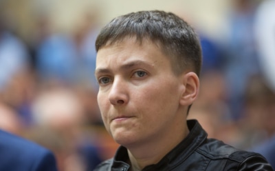 В Киеве автомобиль Надежды Савченко сбил пенсионерку