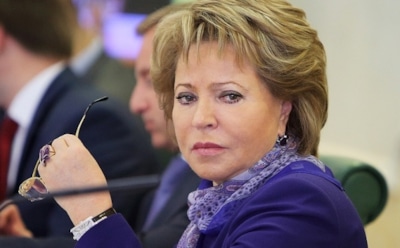 Матвиенко рассказала, почему надела зеленое платье в Эр-Рияде
