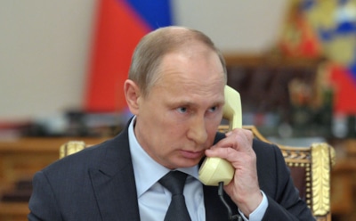 Путин обсудил с лидерами "нормандской четверки" ситуацию на Донбассе