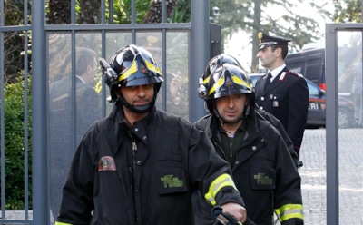 В центре Рима прогремел мощный взрыв