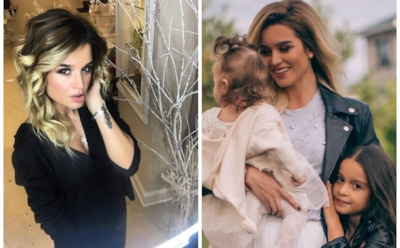 Ксения Бородина впервые показала лицо младшей дочери Теоны