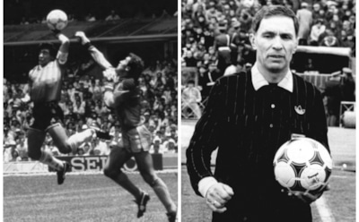 Умер судья Богдан Дочев, засчитавший гол рукой Марадоны на ЧМ-1986