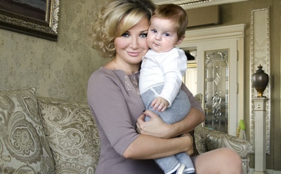 Мария Максакова показала фото годовалого сына Ивана