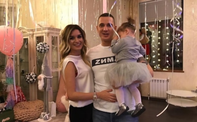 Ксения Бородина впервые показала младшую дочь Теону во всей красе