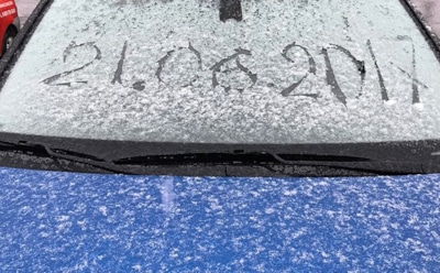 "Северное лето": 21 июня в Мурманске выпал снег