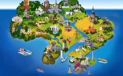 Самая большая страна в Европе - местоположение и экономическое развитие