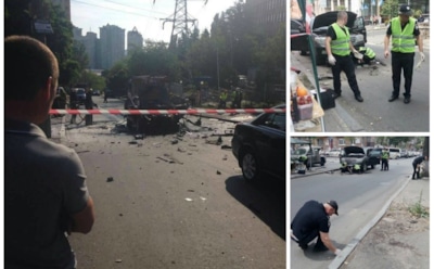 В центре Киева прогремел мощный взрыв, есть пострадавшие