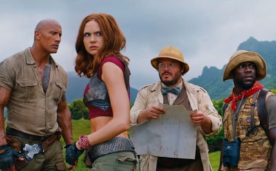 Вышел первый трейлер "Джуманджи: Зов Джунглей" с Дуэйном Джонсоном