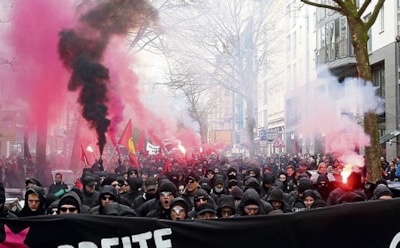 G20: в Гамбурге в стычках с демонстрантами пострадали 74 правоохранителя