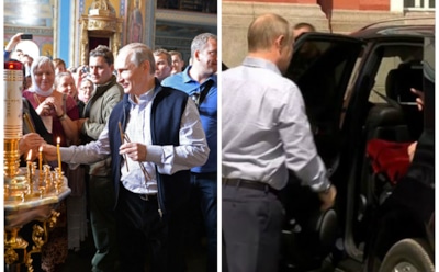 В РПЦ раскрыли секрет красной коробки в авто Путина на Валааме