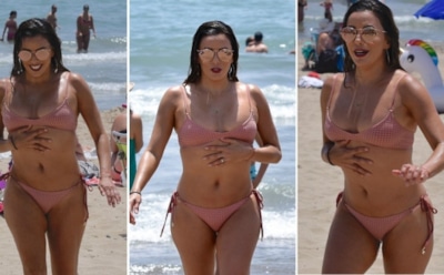 Ева Лонгория ошеломила фанатов сексапильными фото в бикини