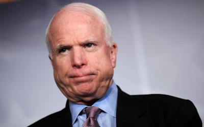 У американского сенатора Джона Маккейна диагностировали рак мозга