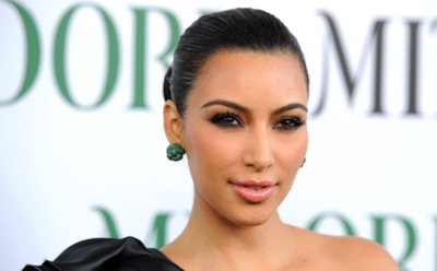 Ким Кардашьян удивила пикантным нарядом на ужине с Канье Уэстом