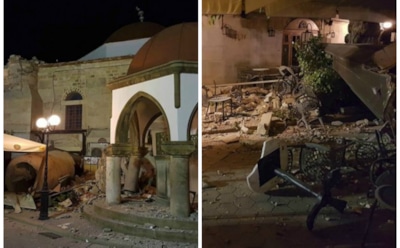 Землетрясение в Турции и Греции: пострадали более 200 человек