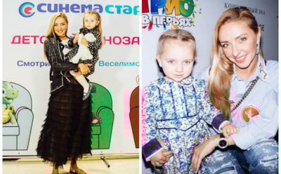 Татьяна Навка показала новое забавное видео с дочерью Надей