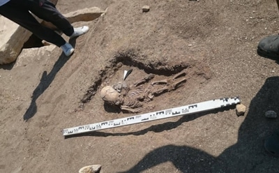 Археологи нашли останки «младенца-инопланетянина» в Крыму