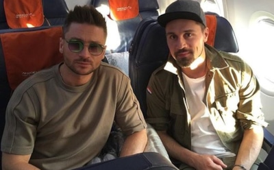 Дима Билан и Сергей Лазарев показали первые кадры клипа "Прости меня"