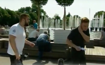 Напавший на журналиста НТВ десантник призвал его к диалогу