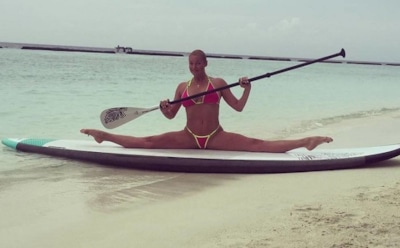 Анастасия Волочкова опубликовала фото в прозрачном купальнике