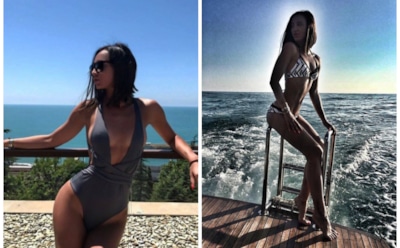 Эротические танцы Ольги Бузовой в океане привели в восторг ее фанатов