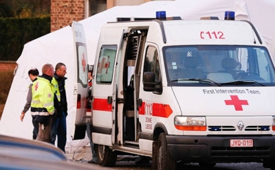 В Бельгии автомобиль наехал на группу людей