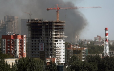 В МЧС установили предполагаемую причину пожара в Ростове-на-Дону