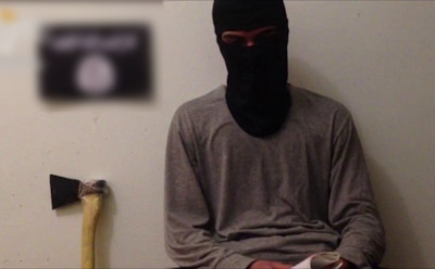 ИГ выложило видеообращение нападавшего на прохожих в Сургуте