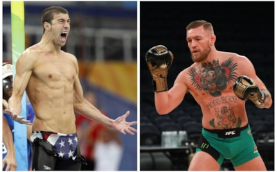 Майкл Фелпс бросил вызов Конору Макгрегору