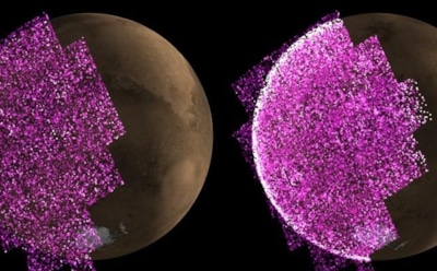 NASA засняло на Марсе мощнейшее в истории сияние