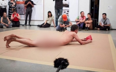 В бразильском музее художник разделся перед детьми