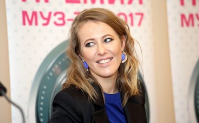 Ксения Собчак сделала фото со своим двойником