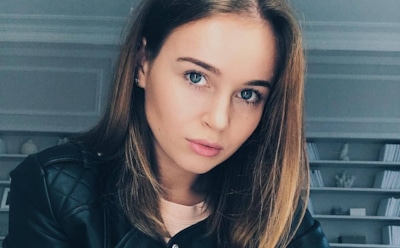 23-летняя Полина Гренц перекрасилась в брюнетку