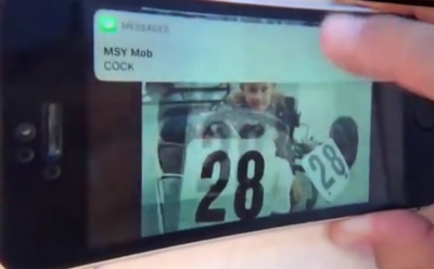 В прямой эфир пришло сообщение со словом «пенис»