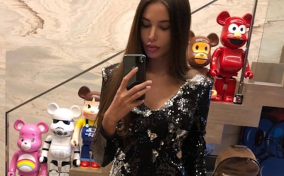 21-летняя Анастасия Решетова похвасталась бесконечно длинными ногами