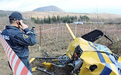 При крушении вертолета в Ставрополье погибли 2 человека