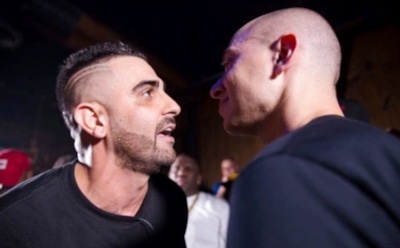 Рэперы Оксимирон и Дизастер выступили вместе в Киеве