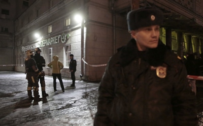 Камеры видеонаблюдения засняли исполнителя теракта в Петербурге