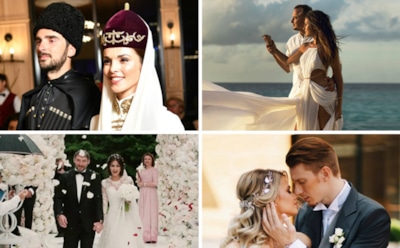 Самые громкие свадьбы знаменитостей 2017 года