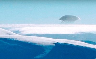 В Сети появилось видео гигантского НЛО над Эльбрусом