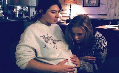 Пользователи высмеяли фотографию беременной внучки Михалкова