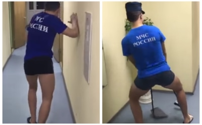 Студенты в форме МЧС России поддержали ульяновских курсантов клипом