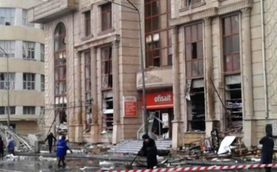 В центре Баку прогремел взрыв, есть жертвы