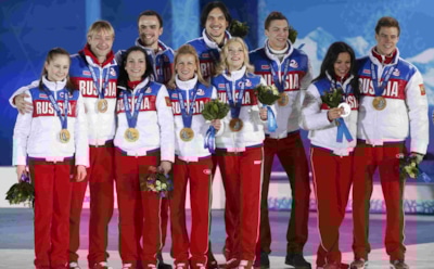 Россия вернула первое место на Олимпиаде в Сочи