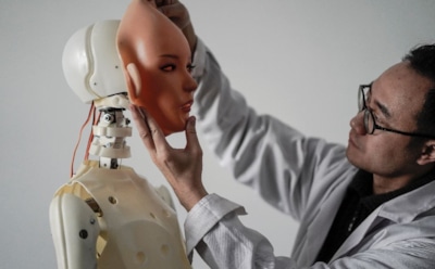 В Китае говорящую секс-куклу научили мыть посуду