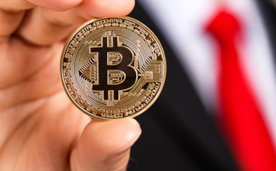 Курс биткоина незначительно упал после резкого роста