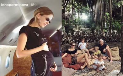 Елена Перминова готовится родить четвертого ребенка