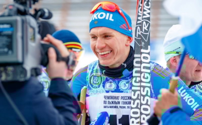 Александр Большунов завоевал бронзу на Олимпиаде